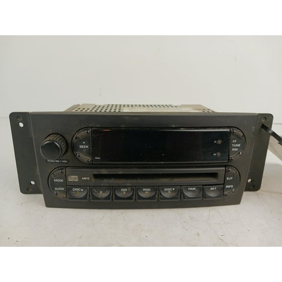 Pre-Owned 04 05 06 07 08 Chrysler Pacifica AM FM CD Radio Receiver OEM - Verify Specific Vehicle Fitment In Description - (Good)