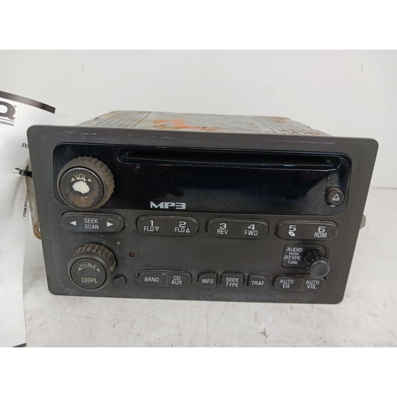 Pre-Owned 05 06 07 08 09 10 11 12 GMC Canyon AM FM CD MP3 Radio Receiver OEM - Verify Specific Vehicle Fitment In Description - (Good)