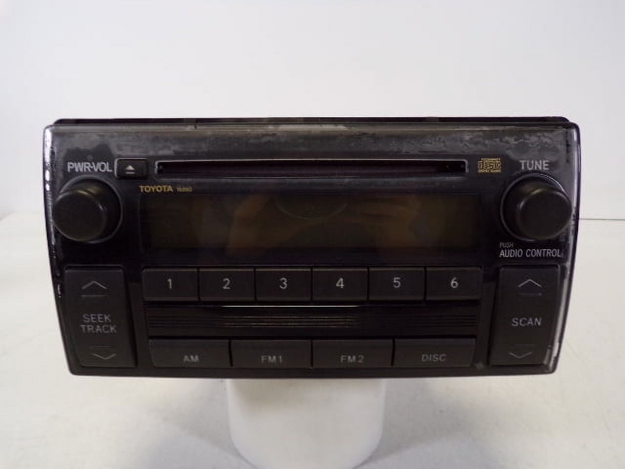 Pre-Owned 05-06 Toyota Camry CD Player Radio 16860 OEM LKQ - Verify Specific Vehicle Fitment In Description - (Good)