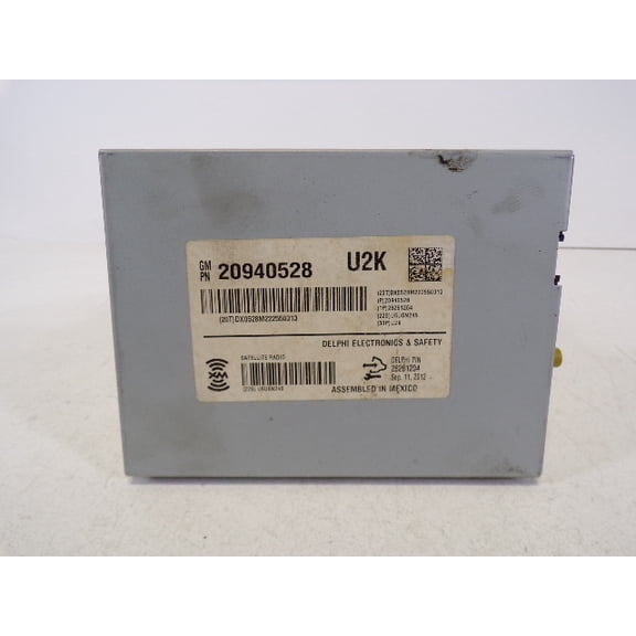 Pre-Owned 06-16 Chevrolet Impala Satellite Receiver Module OEM LKQ - Verify Specific Vehicle Fitment In Description - (Good)