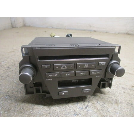 Pre-Owned 07 08 09 Lexus ES350 6 Disc CD MP3 WMA Cassette Tape Radio P6866 OEM LKQ (Good)
