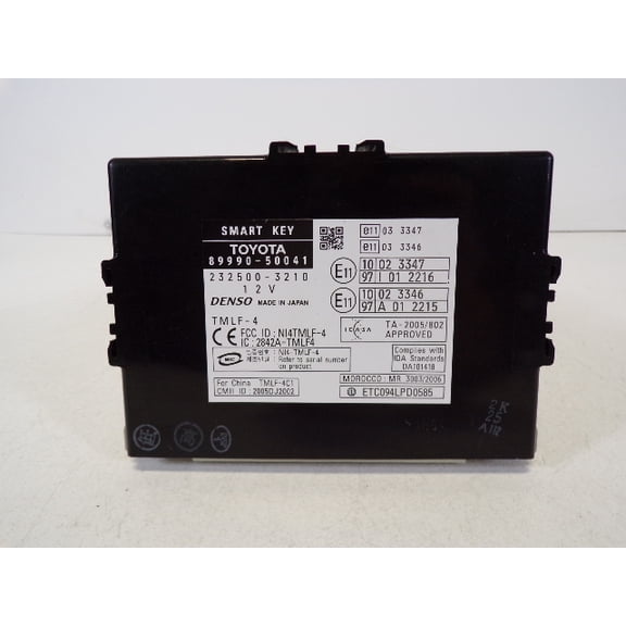 Pre-Owned 07-08 Lexus LS460 Smart Key Theft Locking Control Module OEM LKQ - Verify Specific Vehicle Fitment In Description - (Good)