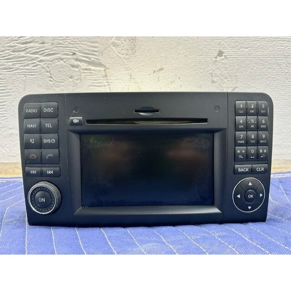 Pre-Owned 09 2009 Mercedes Benz ML Class AM FM CD Radio Player Display Screen OEM - Verify Specific Vehicle Fitment In Description - (Good)