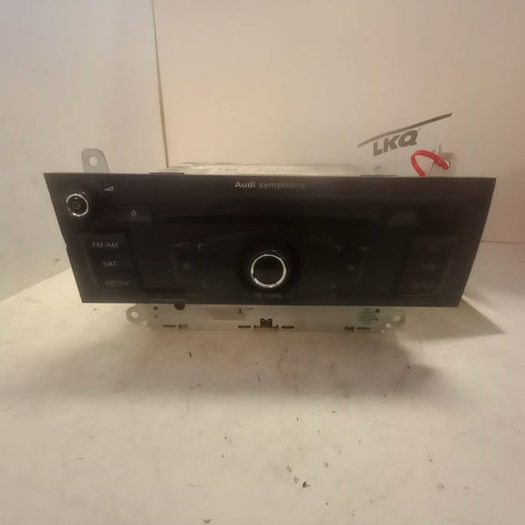 Pre-Owned 09 Audi A4 AM FM 6 Disc CD Player Radio Receiver OEM LKQ - Verify Specific Vehicle Fitment In Description - (Good)