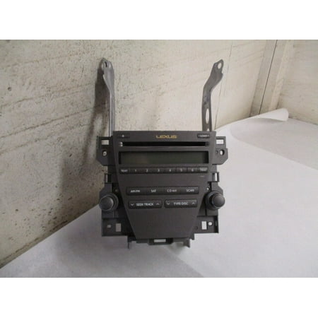 Pre-Owned 10 11 12 Lexus ES350 Single Disc CD Satellite Player Radio Stereo P1869 OEM LKQ (Good)