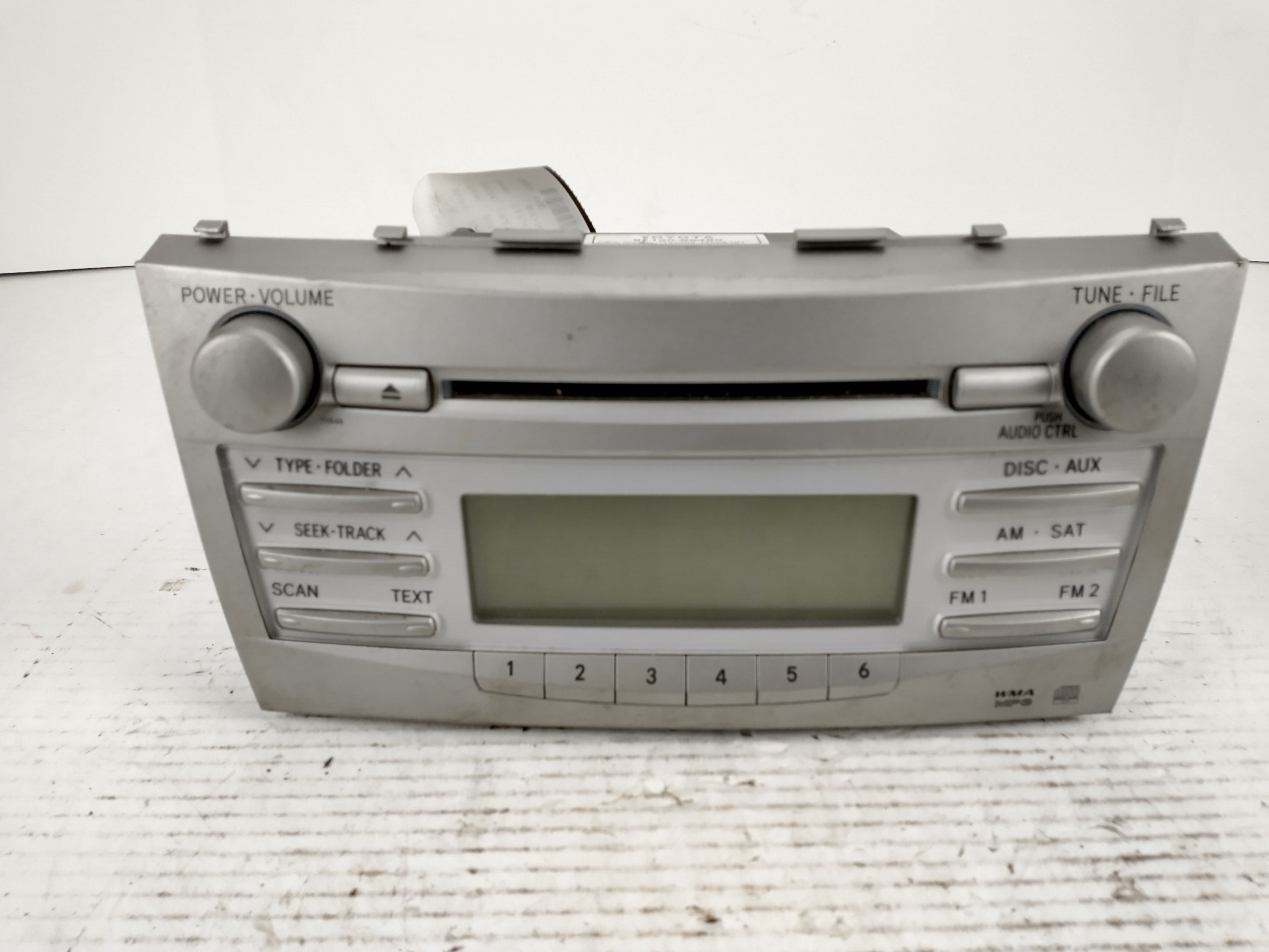 Pre-Owned 10 11 Toyota Camry AM FM CD Radio Receiver OEM - Verify Specific Vehicle Fitment In Description - (Good)