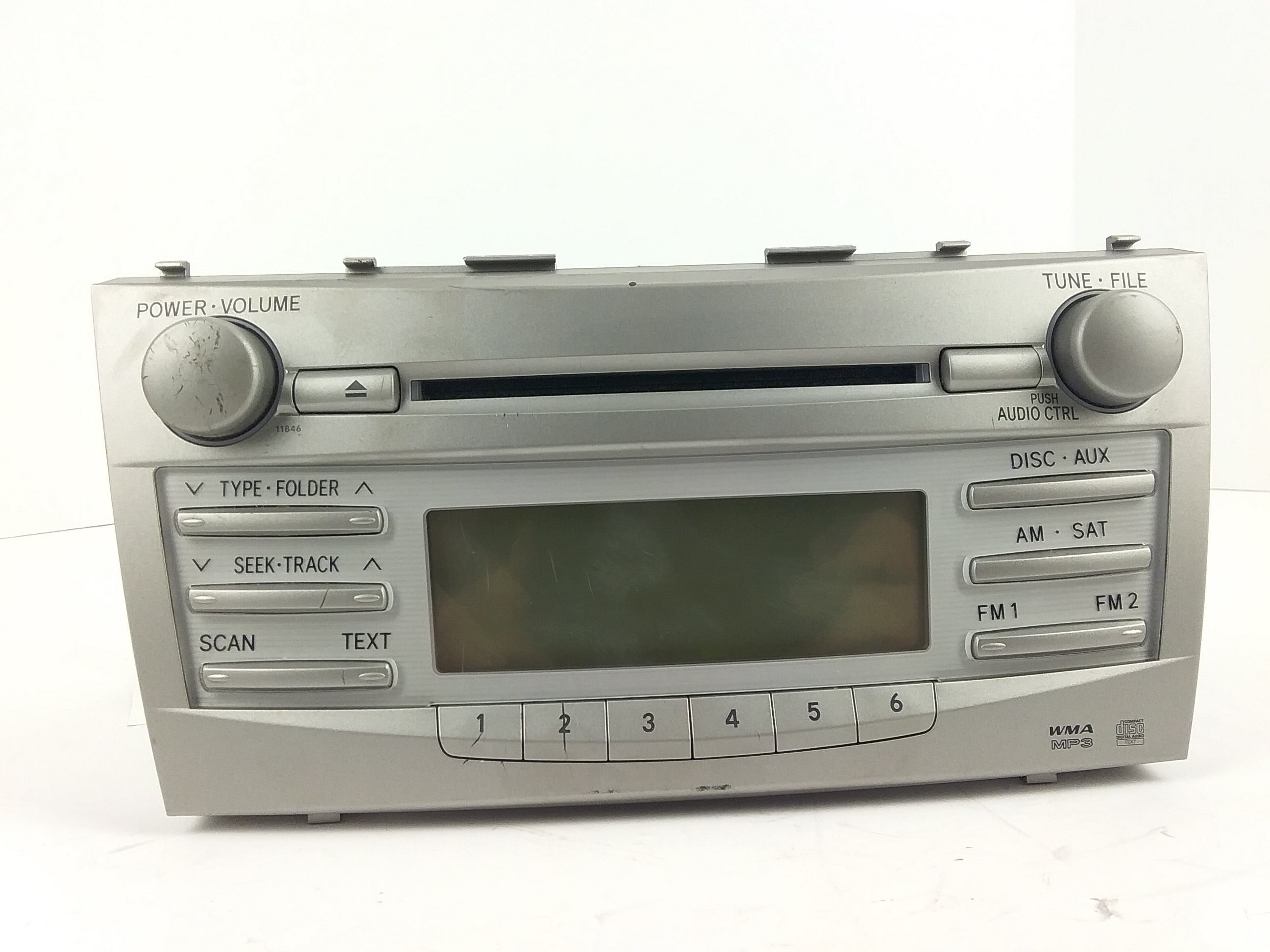 Pre-Owned 10 11 Toyota Camry AM FM CD Radio Receiver OEM - Verify Specific Vehicle Fitment In Description - (Good)