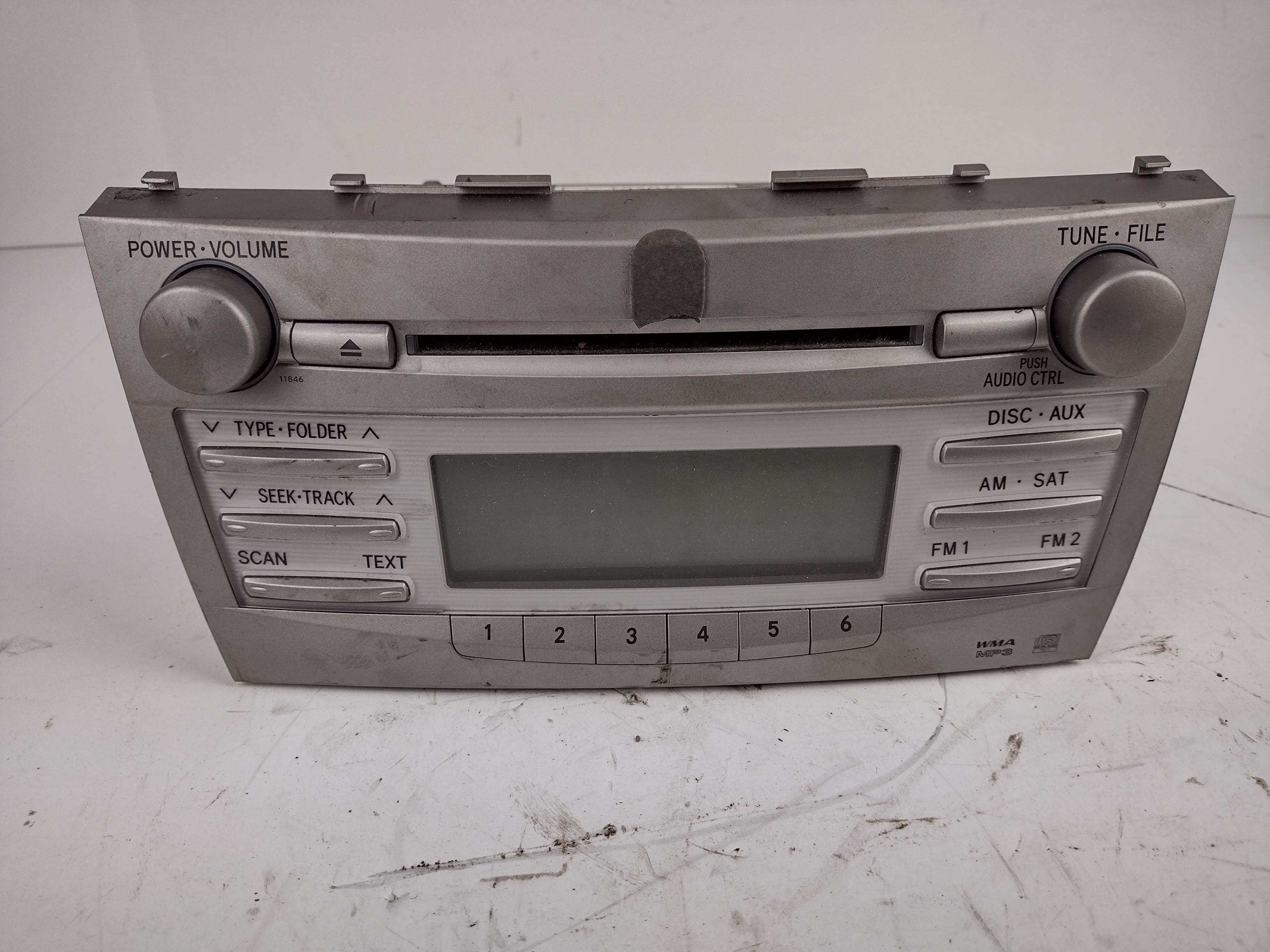Pre-Owned 10 11 Toyota Camry AM FM CD Radio Receiver OEM - Verify Specific Vehicle Fitment In Description - (Good)