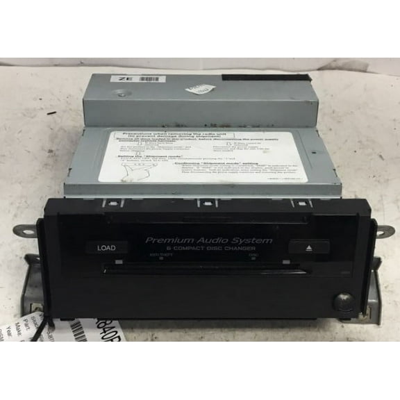 Pre-Owned 10-12 Acura RDX Disc Receiver Unit OEM LKQ - Verify Specific Vehicle Fitment In Description - (Good)