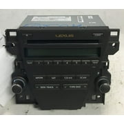 Pre-Owned 10-12 Lexus ES350 AM FM CD Player Radio Receiver Face ID P1869 OEM LKQ (Good)