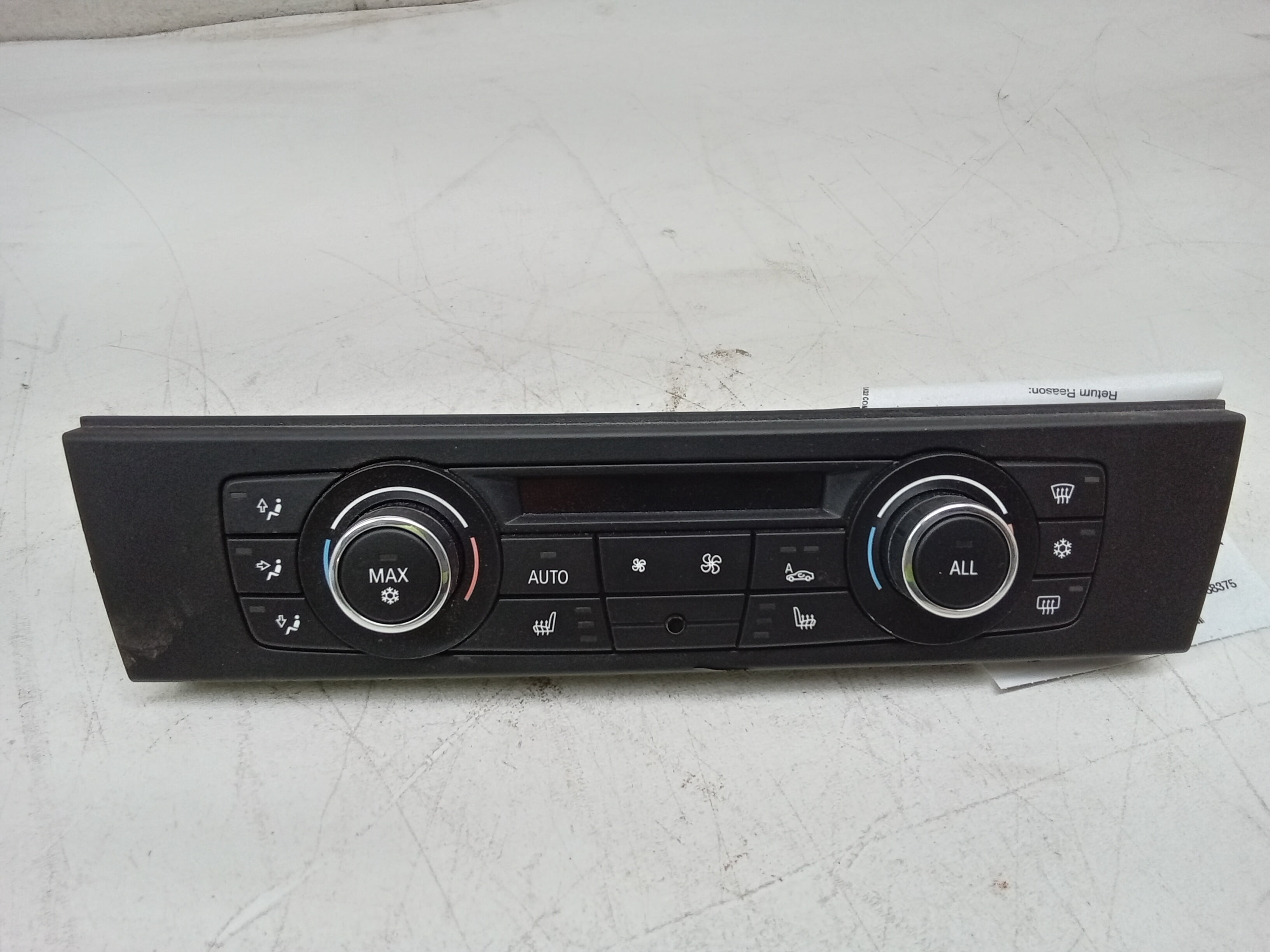 Pre-Owned 10 BMW 328 Temperature Control OEM - Verify Specific Vehicle Fitment In Description - (Good)