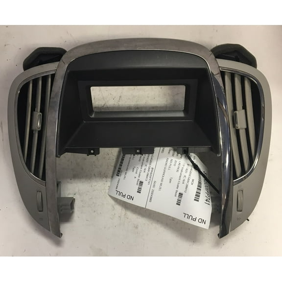 Pre-Owned 10 Buick LaCrosse Raido Surround Bezel OEM LKQ - Verify Specific Vehicle Fitment In Description - (Good)