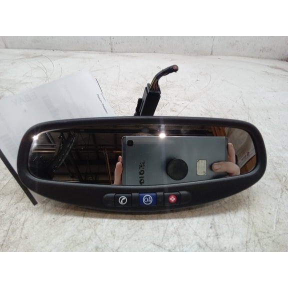 Pre-Owned 10 Cadillac SRX Interior Rear View Mirror W/ Telematics OEM - Verify Specific Vehicle Fitment In Description - (Good)