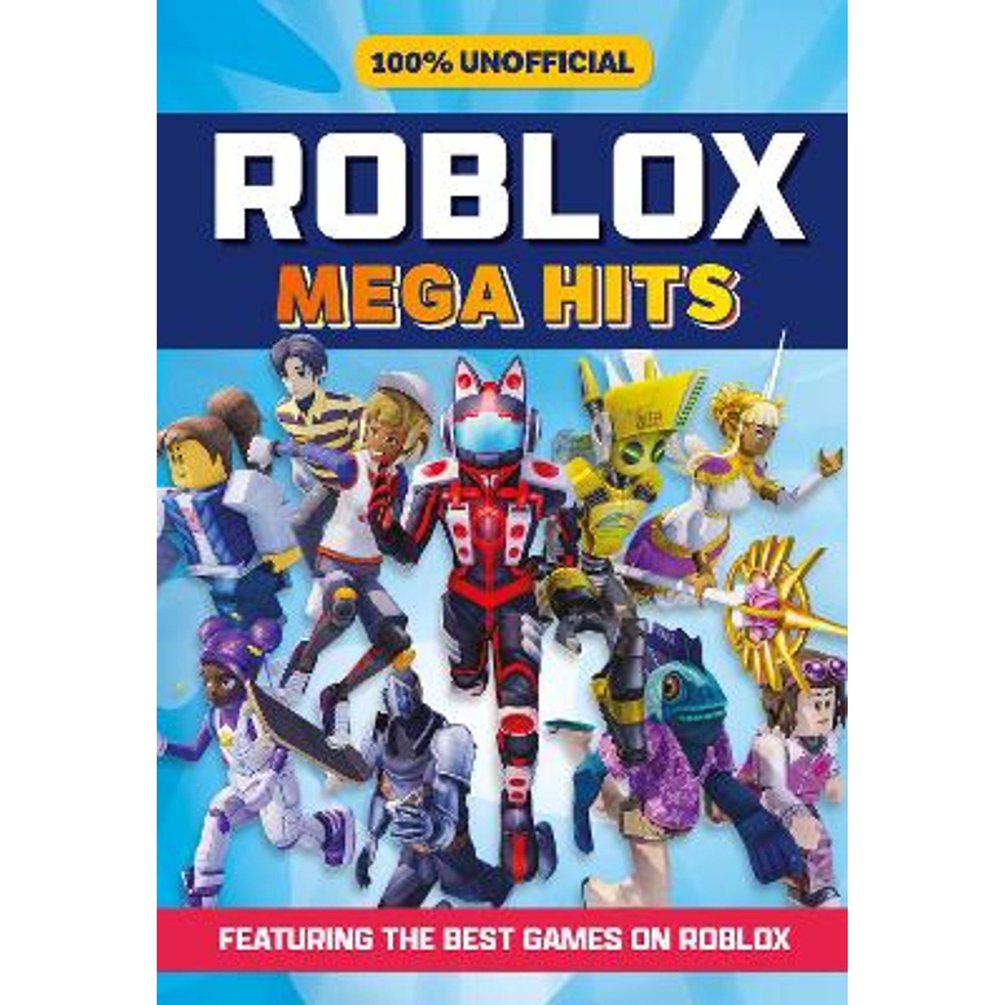 Pre-Owned 100% Unofficial Roblox Mega Hits (Hardcover) by 100% Unofficial