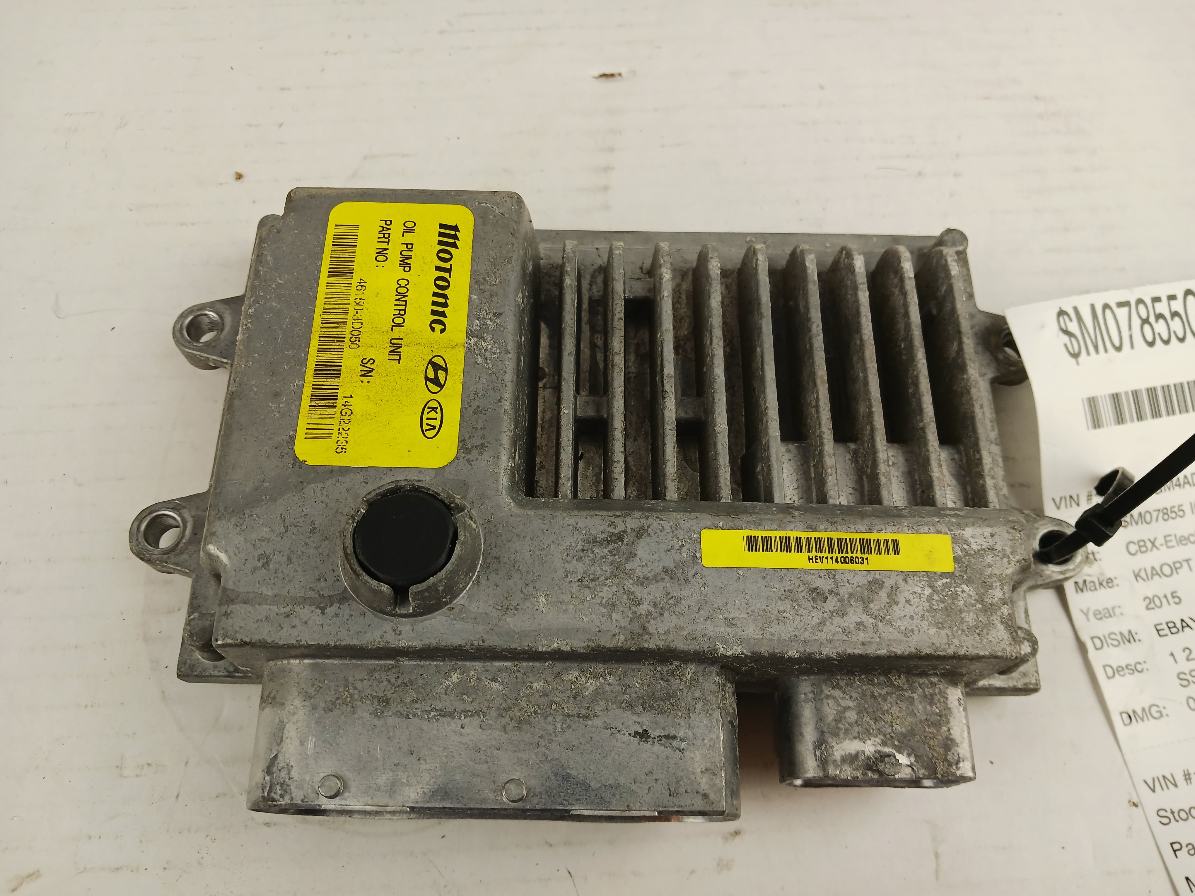 Pre-Owned 11 12 13 14 15 16 Kia Optima Transmission Pump Control Module OEM (Good)