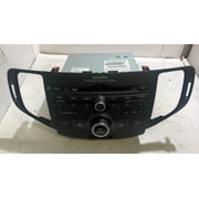 Pre-Owned 11-12 Acura TSX AM FM CD Player Radio Receiver w/ Bezel Face ID 1XA9 OEM LKQ (Good)