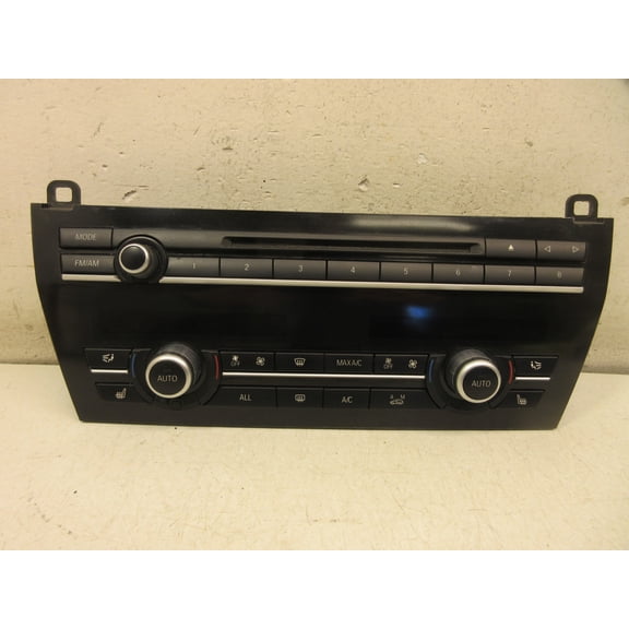 Pre-Owned 11-15 BMW 740i Audio Radio Climate Temperature Control Panel OEM LKQ (Good)