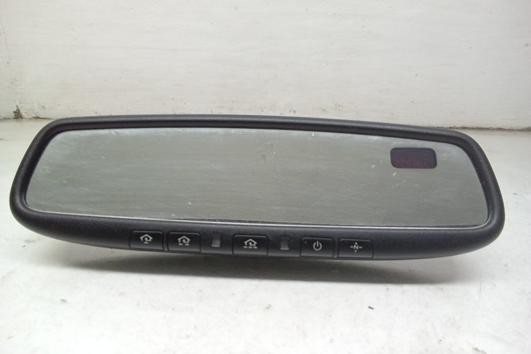 Pre-Owned 11 2011 Subaru Forester Interior Rear View Mirror w/ Garage Door Opener OEM - Verify Specific Vehicle Fitment In Description - (Good)