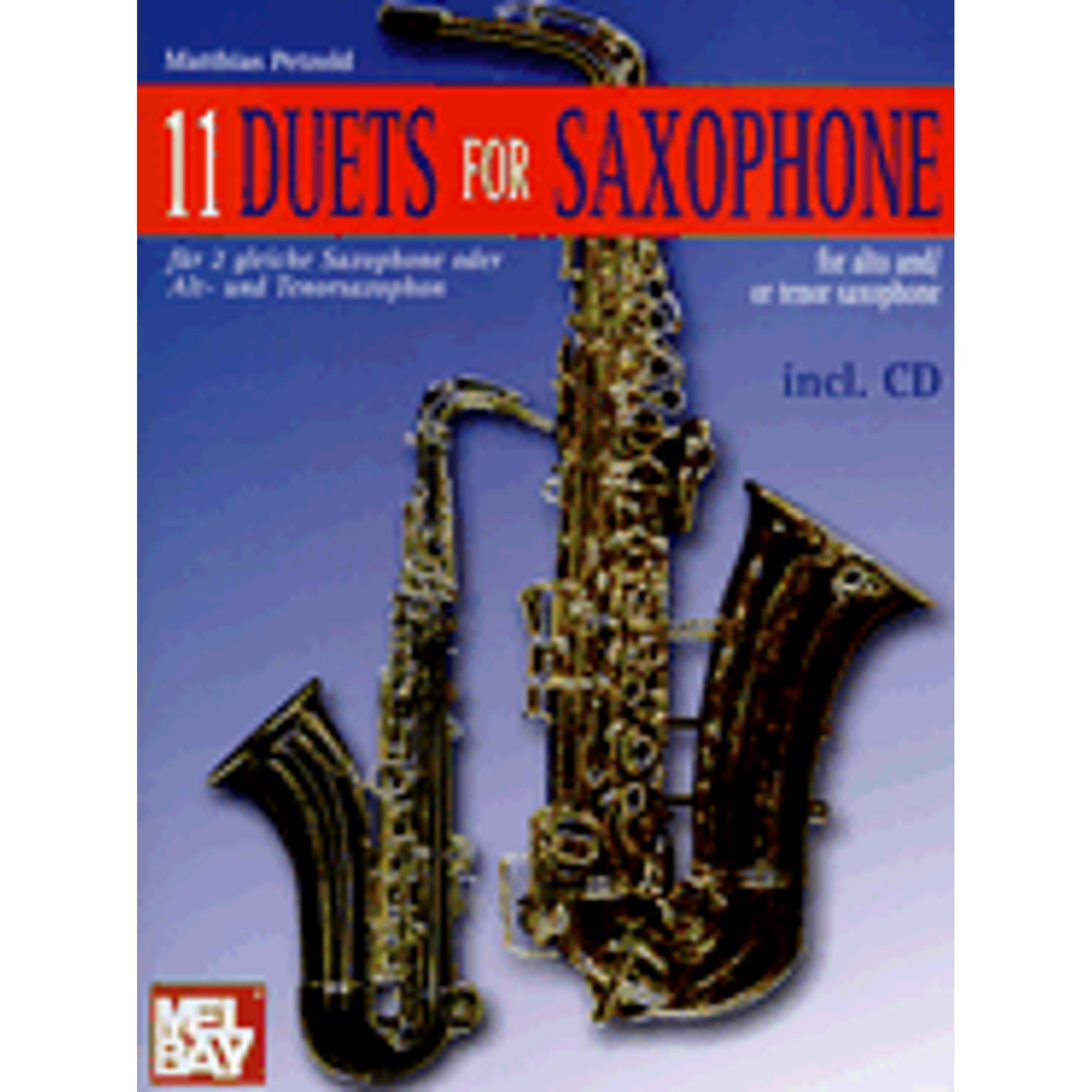 PreOwned 11 Duets for Saxophone For Alto And/Or Tenor Saxophone (Paperback 9783899220957) by