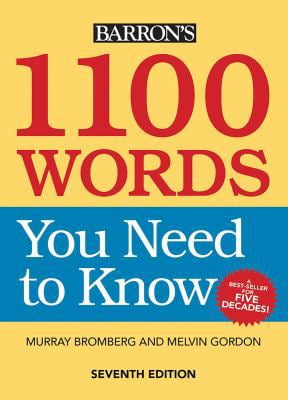 Pre-Owned 1100 Words You Need to Know (Paperback) by Murray Bromberg, Melvin Gordon