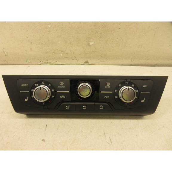 Pre-Owned 12 13 14 15 Audi A6 Auto AC Dual Climate Temperature Control Panel OEM LKQ (Good)