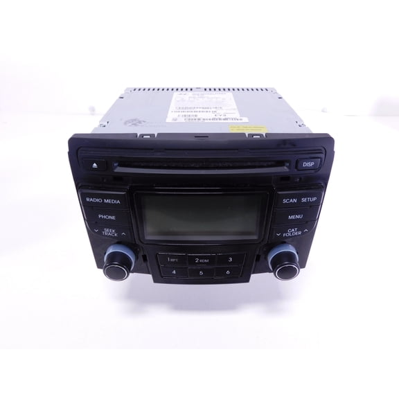 Pre-Owned 12 13 14 15 Hyundai Sonata CD Player Radio OEM LKQ - Verify Specific Vehicle Fitment In Description - (Good)