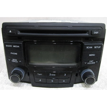 Pre-Owned 12 13 14 Hyundai Sonata CD MP3 Satellite Radio Receiver 96180-3Q700 OEM LKQ (Good)