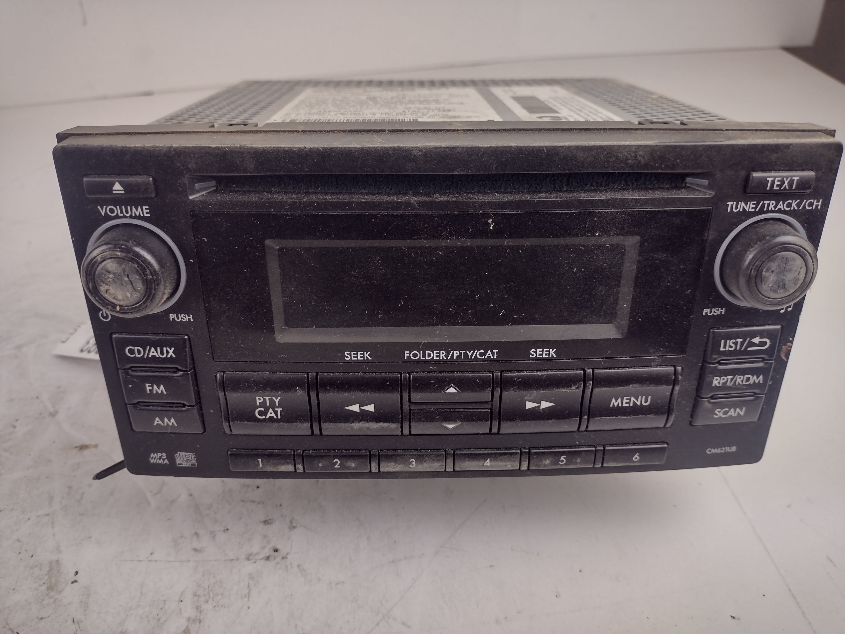 Pre-Owned 12 13 14 Subaru Impreza AM FM CD Radio Receiver OEM - Verify Specific Vehicle Fitment In Description - (Good)