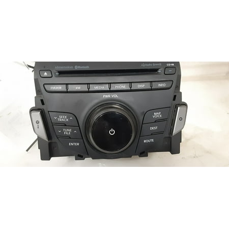 Pre-Owned 12 13 Hyundai Azera CD MP3 Satellite Bluetooth Navigation Radio OEM (Good)