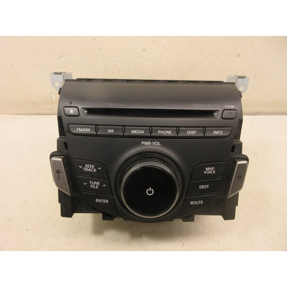 Pre-Owned 12 13 Hyundai Azera Infinity AM FM CD XM Navigation Radio Player Receiver OEM - Verify Specific Vehicle Fitment In Description - (Good)