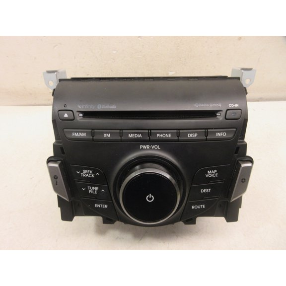 Pre-Owned 12 13 Hyundai Azera Infinity AM FM XM CD Navigation Radio Player Receiver OEM - Verify Specific Vehicle Fitment In Description - (Good)