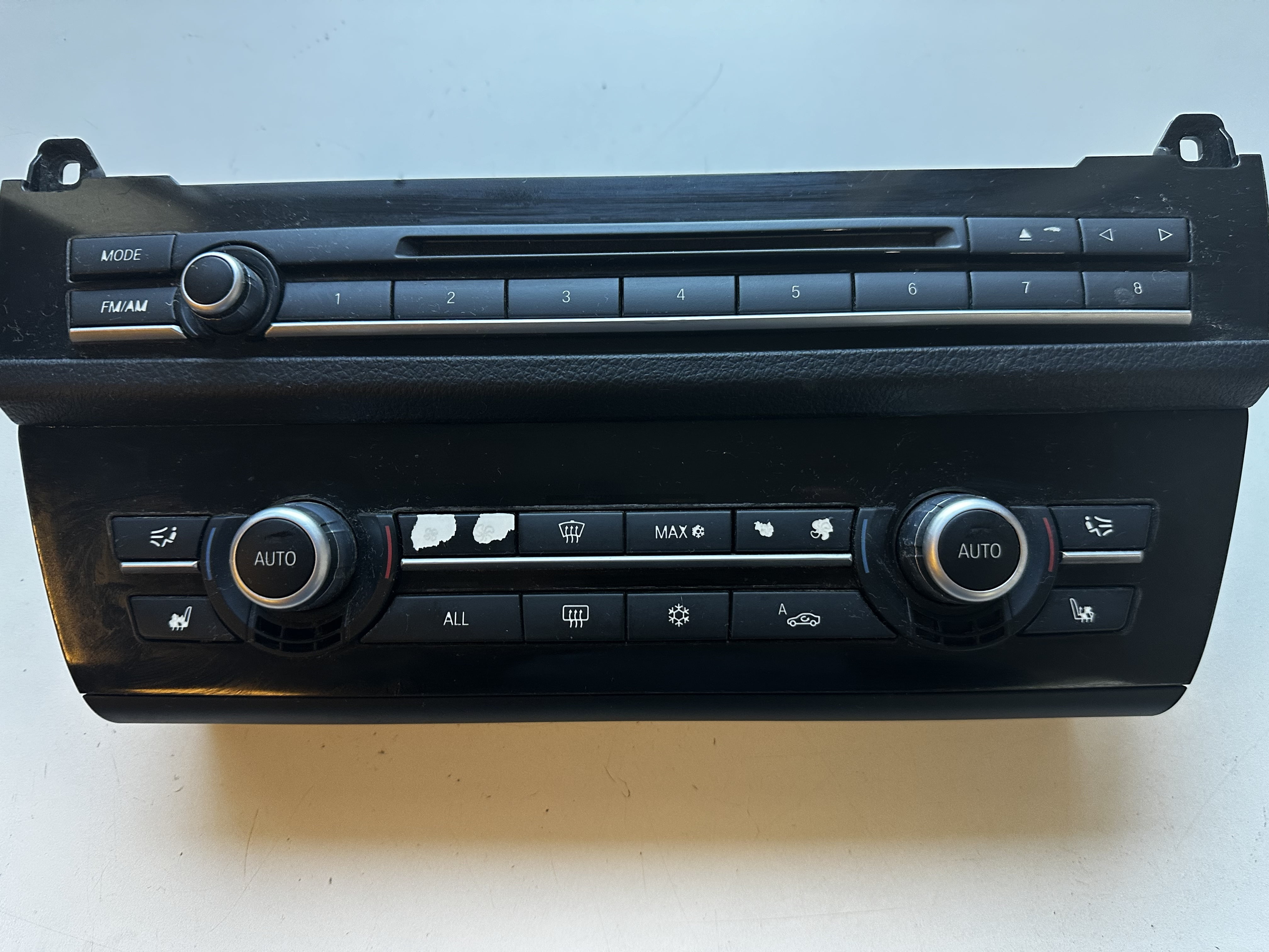 Pre-Owned 12 2012 BMW 535I Radio Control Panel OEM - Verify Specific Vehicle Fitment In Description - (Good)