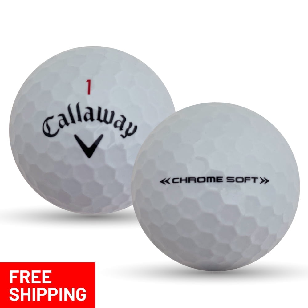 Pre-Owned 12 Callaway Chrome Soft 5A Used Recycled Golf Balls, by Mulligan Golf Balls