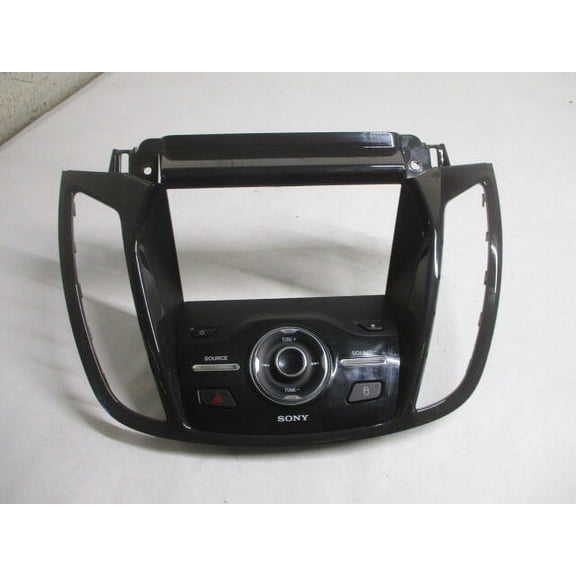 Pre-Owned 13 14 15 16 Ford C-Max Escape Sony Radio Control Panel OEM LKQ - Verify Specific Vehicle Fitment In Description - (Good)