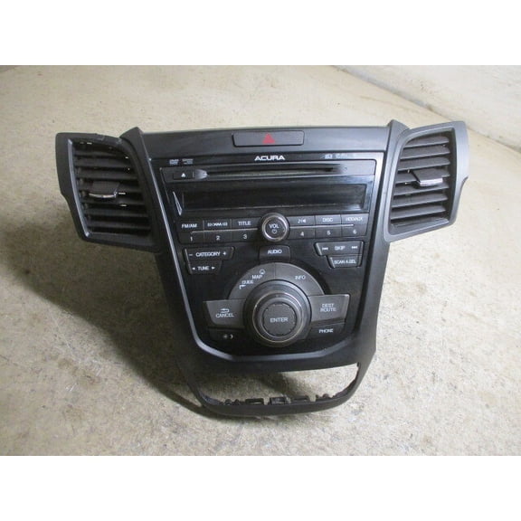 Pre-Owned 13 14 15 Acura RDX CD DVD Satellite Navigation Player Radio 3AR0 OEM LKQ (Good)
