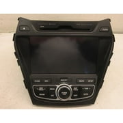 Pre-Owned 13-16 Santa Fe Dimension CD Navigation Radio Nav GPS Screen OEM (LKQ~342497480) (Good)