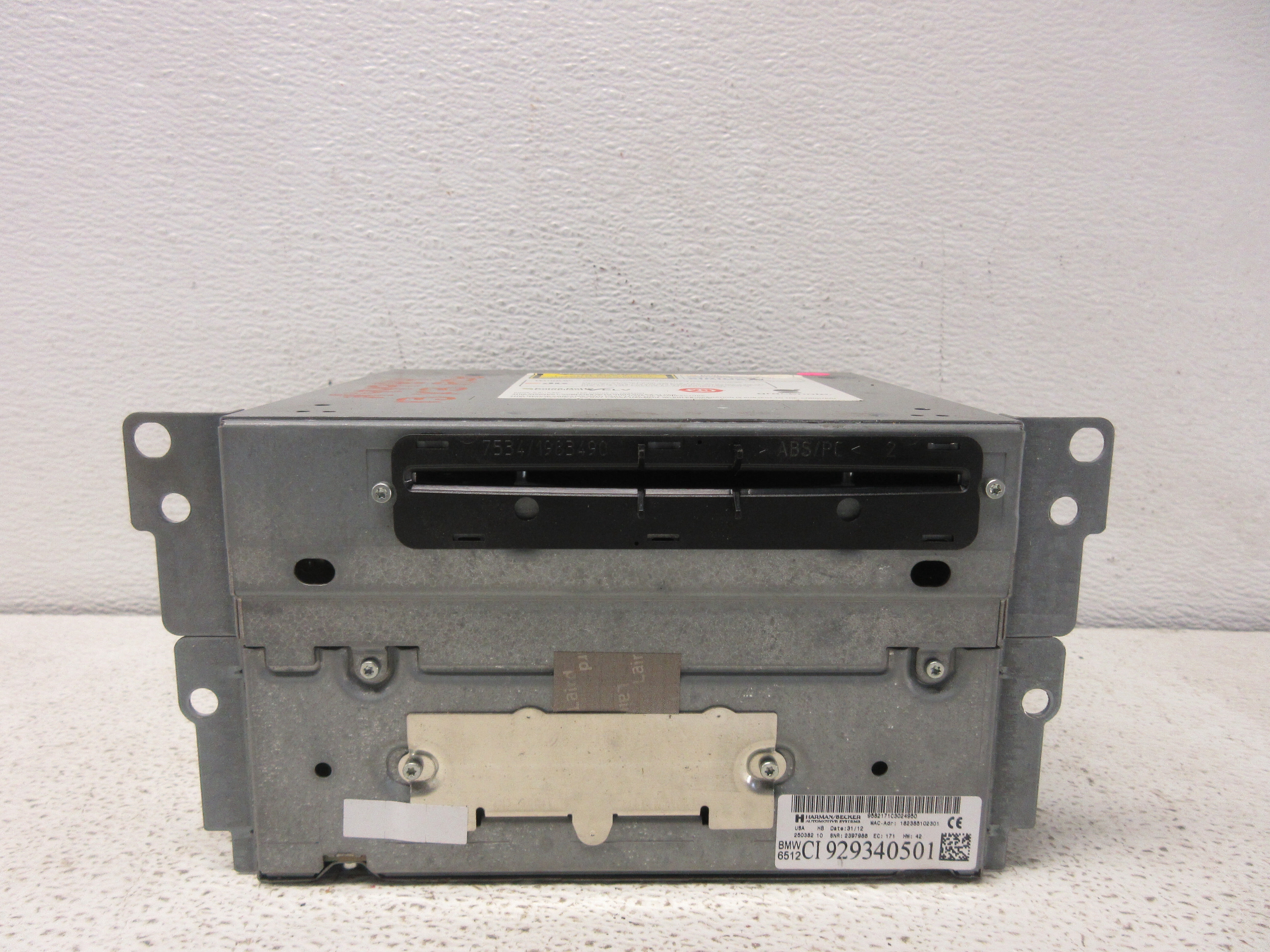 Pre-Owned 13 2013 BMW X3 Sirius SAT CD Player HD Radio OEM LKQ - Verify Specific Vehicle Fitment In Description - (Good)