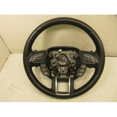 Pre-Owned 13 2013 Range Rover Evoque Black Leather Steering Wheel Radio Cruise Control OEM (Good)
