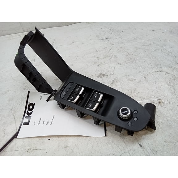 Pre-Owned 13 Audi A4 Front Driver s Powered Master Window Switch W/ Mirror Control OEM (Good)