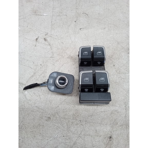 Pre-Owned 13 Audi A5 Convertible Driver Master Power Window Switch w/ Mirror Control OEM (Good)