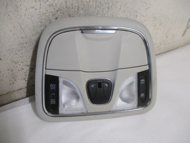 Pre-Owned 14 15 16 17 18 Jeep Cherokee Overhead Roof Console w/Sunroof OEM LKQ - Verify Specific Vehicle Fitment In Description - (Good)