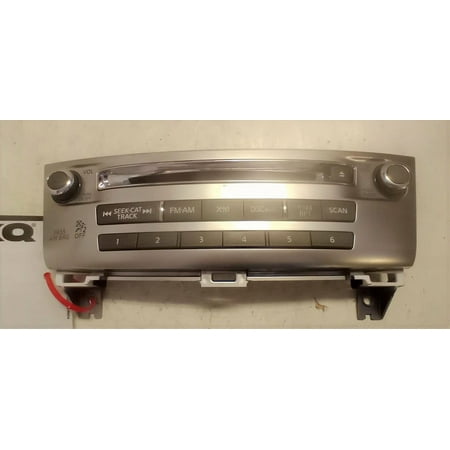 Pre-Owned 14-16 Infiniti QX60 AM FM Radio Control Panel Dash Mounted OEM LKQ (Good)