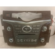 Pre-Owned 14-17 Infiniti QX80 AM FM Radio Control Panel w/ Climate Controls OEM LKQ (Good)