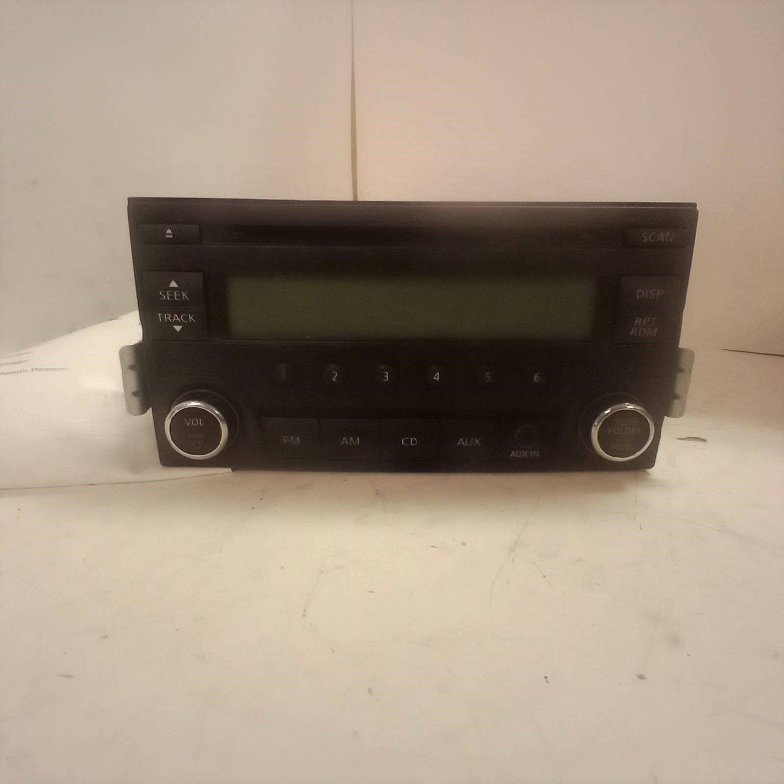 Pre-Owned 14-17 Nissan Quest AM FM CD Player Radio Receiver OEM LKQ - Verify Specific Vehicle Fitment In Description - (Good)