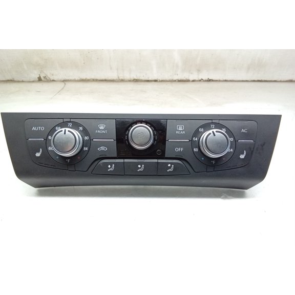 Pre-Owned 14 2014 Audi A6 Climate AC Heater Control w/ Heated Seats OEM - Verify Specific Vehicle Fitment In Description - (Good)