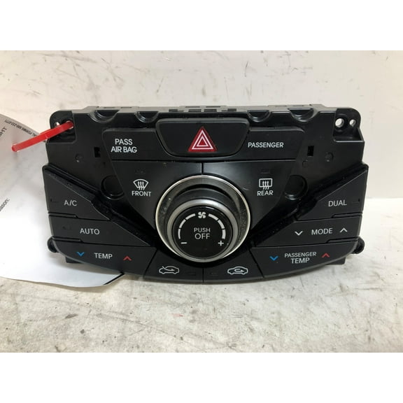 Pre-Owned 14 Hyundai Azera Heater AC Temperature Climate Controls OEM LKQ (Good)