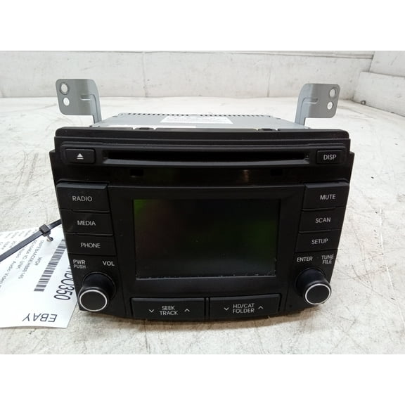 Pre-Owned 14 Hyundai Sonata CD Player Radio Receiver OEM - Verify Specific Vehicle Fitment In Description - (Good)