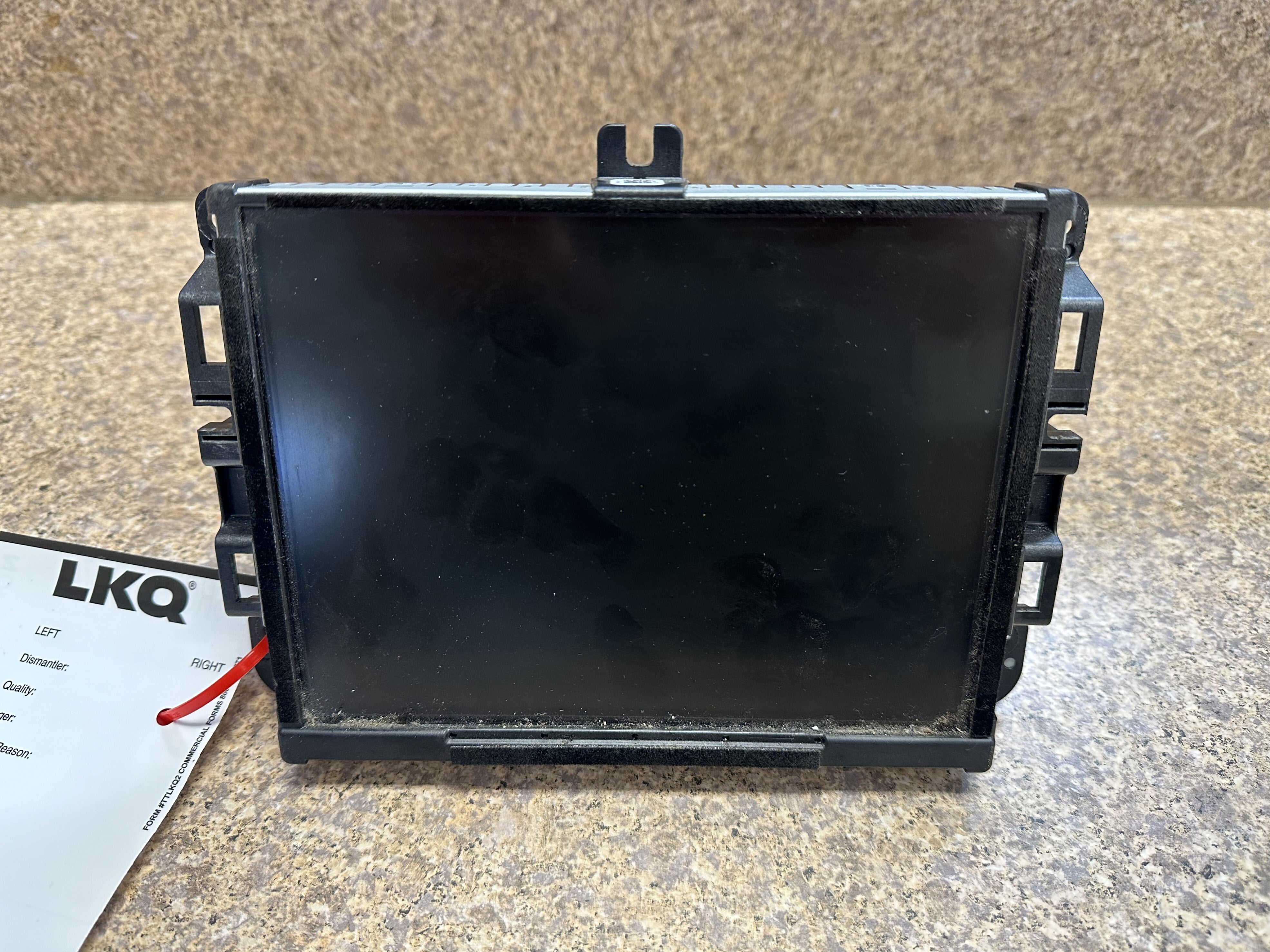 Pre-Owned 14 Jeep Grand Cherokee AM FM Radio Receiver w/ Naigation Face ID RA4 OEM LKQ - Verify Specific Vehicle Fitment In Description - (Good)