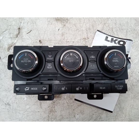 Pre-Owned 14 Mazda CX9 Dual Zone Temperature Control Unit W/ Heated Seats OEM - Verify Specific Vehicle Fitment In Description - (Good)