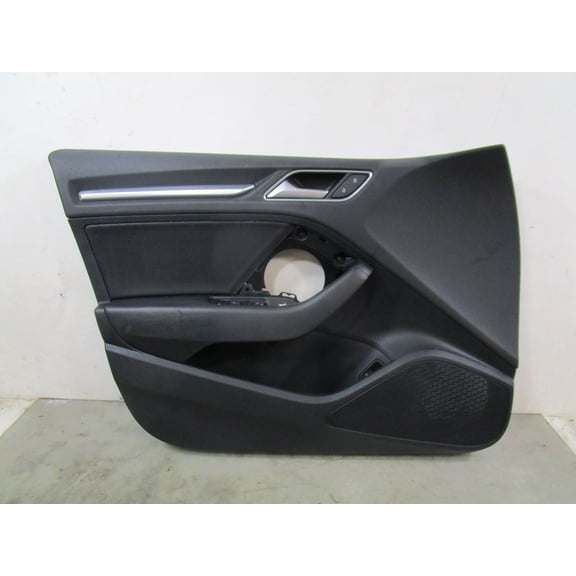Pre-Owned 15 16 17 18 19 2015-2019 Audi A3 S3 LH Driver Front Interior Door Trim Panel OEM (Good)